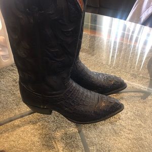 Tony lama alligator boots